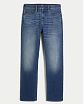 Moscow USA предлагает вам купить джинсы Hollister Athletic Straight Jeans синего цвета с небольшими потертостями. Модель 07014. Доставка по России, Москве и области, самовывоз.