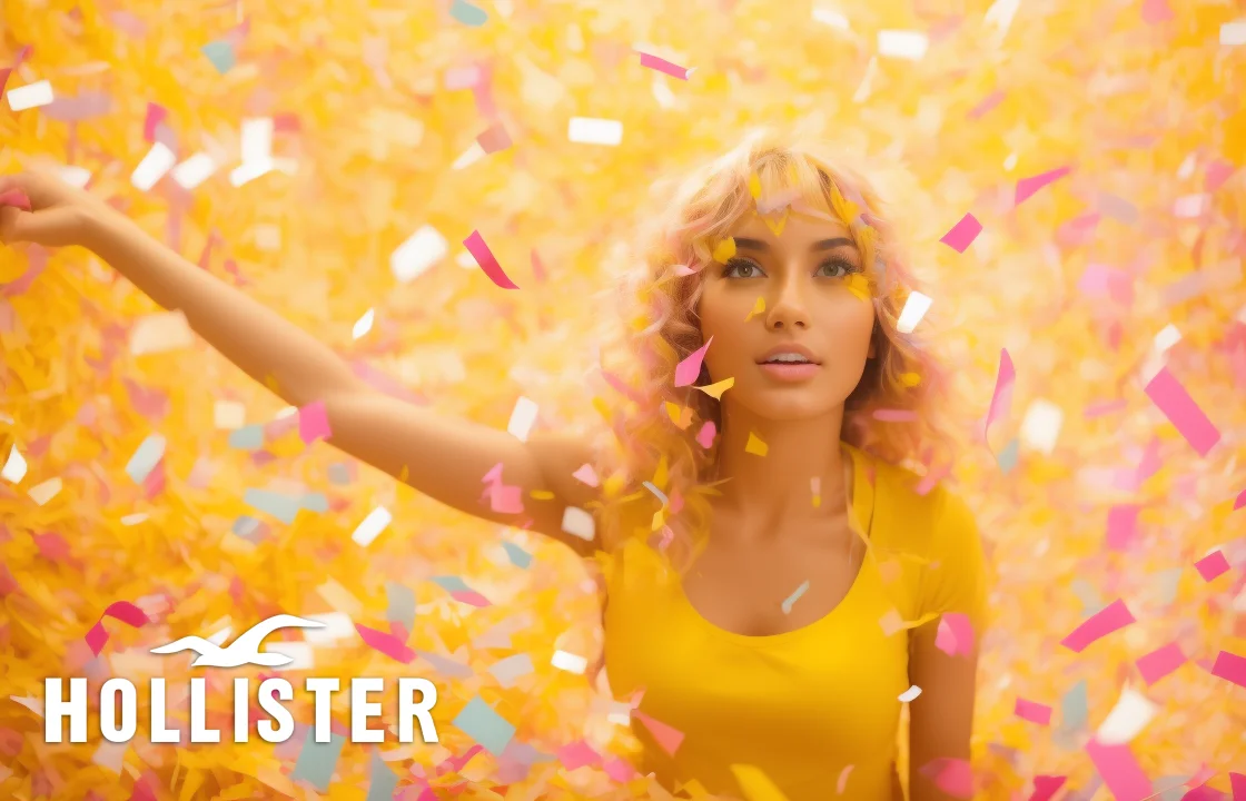 Музыкальный фестиваль Hollister Feel Good Музыкальный фестиваль Hollister Feel Good. Фото девушки.