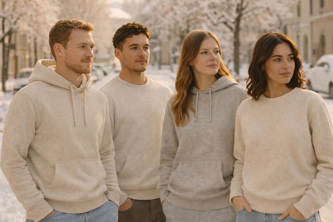 Подготовка толстовки к стирке: вывернуть, застегнуть молнию, сортировка