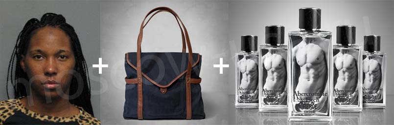 Попытка ограбления магазина Abercrombie Fitch в Америке прошла неудачно