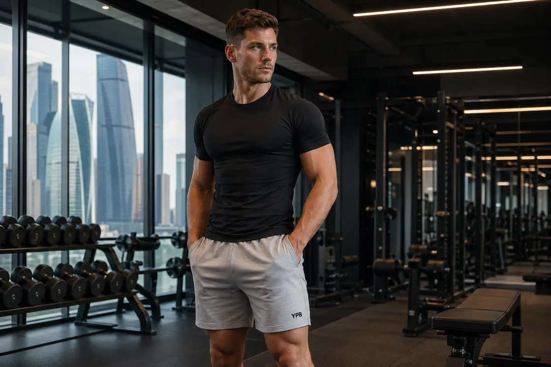 Мужские спортивные шорты YPB для тренировочного зала