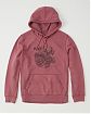 Moscow USA предлагает Вам купить мужскую толстовку Abercrombie Fitch красного цвета с принтом в виде черного лося. Модель 03457. Доставка по России, Москве и области, самовывоз.