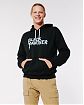 Moscow USA предлагает Вам купить винтажную мужскую толстовку с капюшоном Hollister Oversized черного цвета с Черная Пантера. Модель 06643. Доставка по России, Москве и области, самовывоз.