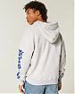 Мужская толстовка Hollister Boxy с молнией и вышивкой Hawaii. Оригинальная модель, бесплатная доставка и примерка по России
