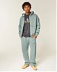 Мужская толстовка Hollister на молнии с термоподкладкой и капюшоном, тёмно-зелёного цвета. Оригинальная модель, бесплатная доставка и примерка по России.