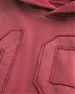 Мужское худи Hollister с аппликацией номера 19, капюшоном и карманом-кенгуру, красного цвета. Оригинальная модель, бесплатная доставка и примерка по России.