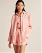 Женская рубашка Abercrombie Fitch Oversized розового цвета. Модель 06556. Подробное описание и цена товара. Доставка по России, Москве и Области от Moscow USA