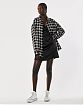 Женская байковая рубашка Hollister Oversized в черную клетку. Модель 06891. Подробное описание и цена товара. Доставка по России, Москве и Области от Moscow USA