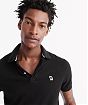 Moscow USA предлагает вам купить поло Abercrombie Fitch черного цвета с черным логотипом в виде лося. Модель 02369. Доставка по России, Москве и области, самовывоз.