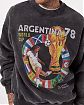 Moscow USA предлагает вам купить мужскую толстовку свитшорт Abercrombie Fitch черного цвета с изображением чемпионата мира по футболу. Модель 06830. Доставка по России, Москве и области, самовывоз.