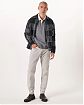 Moscow USA предлагает вам купить мужскую толстовку-поло свитшот Abercrombie Fitch Oversized серого цвета с белым воротом. Модель 06705. Доставка по России, Москве и области, самовывоз.