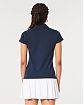 Женская футболка Hollister темно-синего цвета. Модель 06956. Подробное описание и цена товара. Доставка по России, Москве и Области от Moscow USA
