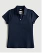 Женская футболка Hollister темно-синего цвета. Модель 06956. Подробное описание и цена товара. Доставка по России, Москве и Области от Moscow USA