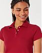 Женская футболка Hollister красного цвета. Модель 06958. Подробное описание и цена товара. Доставка по России, Москве и Области от Moscow USA