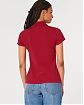 Женская футболка Hollister красного цвета. Модель 06958. Подробное описание и цена товара. Доставка по России, Москве и Области от Moscow USA