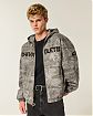 Мужская куртка бомбер Hollister Шевролет камуфляжного цвета с капюшоном и удобной посадкой. Оригинальная модель 08158, бесплатная доставка и примерка по России