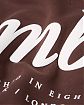 Женская толстовка на молнии с капюшоном Abercrombie Fitch бордового цвета с белой надписью с двух сторон. Модель 05946. Подробное описание и цена товара. Доставка по России, Москве и Области от Moscow USA