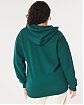 Женская толстовка на молнии с капюшоном Hollister Oversized Feel Good Oversized темно-зеленого цвета. Модель 06975. Подробное описание и цена товара. Доставка по России, Москве и Области от Moscow USA