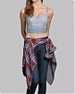 Женский топ Abercrombie Fitch синего цвета. Модель 01256. Подробное описание и цена товара. Доставка по России, Москве и Области от Moscow USA