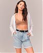 Женские джинсовые шорты Abercrombie Fitch синего цвета. Модель 06429. Подробное описание и цена товара. Доставка по России, Москве и Области от Moscow USA