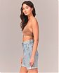 Женские джинсовые шорты Abercrombie Fitch синего цвета. Модель 06429. Подробное описание и цена товара. Доставка по России, Москве и Области от Moscow USA