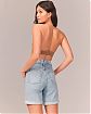 Женские джинсовые шорты Abercrombie Fitch синего цвета. Модель 06429. Подробное описание и цена товара. Доставка по России, Москве и Области от Moscow USA