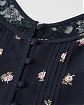 Женское платье Abercrombie Fitch темно-синего цвета с принтом в виде цветов. Модель 03628. Доставка по России, Москве и Области от Moscow USA