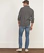 Moscow USA предлагает вам купить рваные джинсы Abercrombie Fitch Skinny Jeans синего цвета. Модель 02539. Доставка по России, Москве и области, самовывоз.