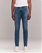 Moscow USA предлагает вам купить мужские джинсы Abercrombie & Fitch Skinny Jean синего цвета. Модель 07341. Бесплатная доставка по России, Москве и области, самовывоз.