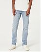 Moscow USA предлагает вам купить джинсы Hollister Athletic Straight Jeans синего цвета с небольшими потертостями. Модель 7586. Доставка по России, Москве и области, самовывоз.