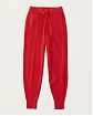 Женские спортивные штаны свитер Abercrombie Fitch красного цвета. Модель 06123. Подробное описание и цена товара. Доставка по России, Москве и Области от Moscow USA