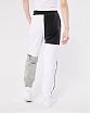 Женские спортивные штаны Hollister Dad  joggers бело-серо-черного цвета. Модель 06539. Подробное описание и цена товара. Доставка по России, Москве и Области от Moscow USA