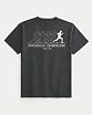Moscow USA предлагает вам купить футболку Hollister Stockholm Sportklubb черного цвета с графикой. Модель 07547. Доставка по России, Москве и области, самовывоз.