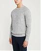 Moscow USA предлагает Вам купить мужской шерстяной серый свитер (25% шерсти) Abercrombie Fitch. Модель 04833. Доставка по России, Москве и области, самовывоз.